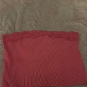 Red Lace Bandeau Intimates